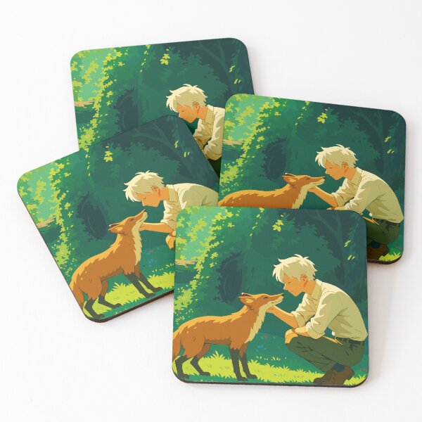 Item preview, The Fox's Trust – A Quiet Moment in the Forest designed and sold by NeroKanji.