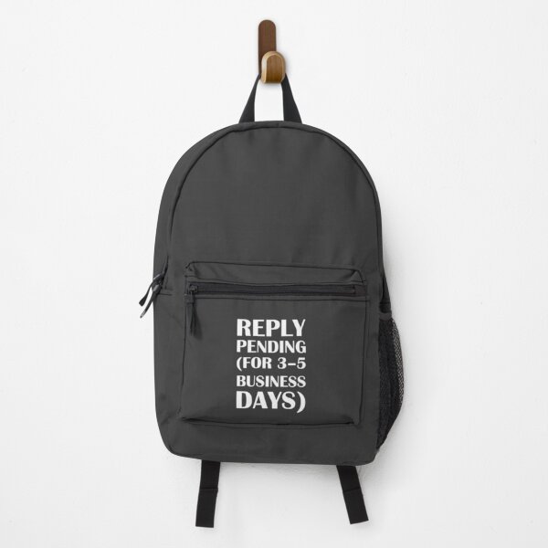 Item preview, Reply Pending (For 3–5 Business Days) / Introvert Joke Funny T-Shirt Label designed and sold by introvertvibes.
