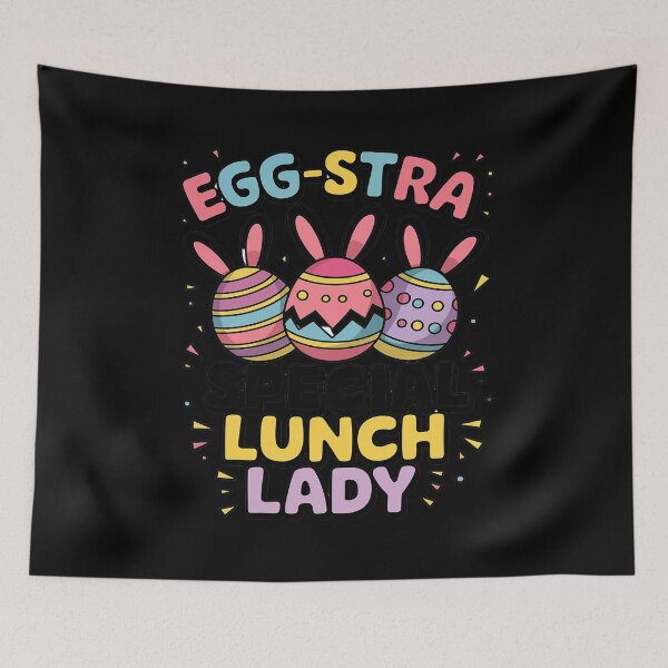 Item preview, Egg-Stra Special Lunch Lady Easter Eggs Happy Easter Day designed and sold by LAZAR-EG.