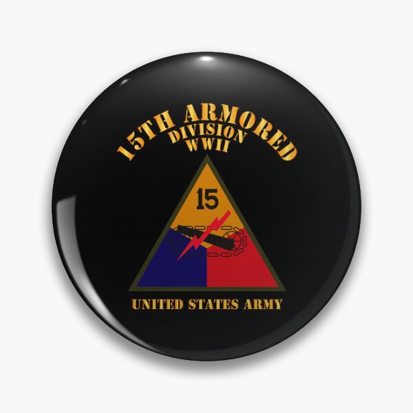 Item preview, Army - SSI - 15th Armored Division - WWII - US Army X 300 designed and sold by Military Insignia Products.