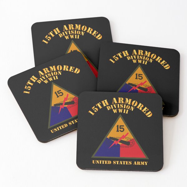 Item preview, Army - SSI - 15th Armored Division - WWII - US Army X 300 designed and sold by Military Insignia Products.