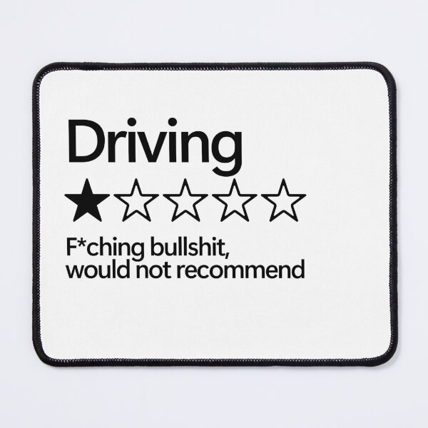 Item preview, Driving would not recommend designed and sold by shitpostee.