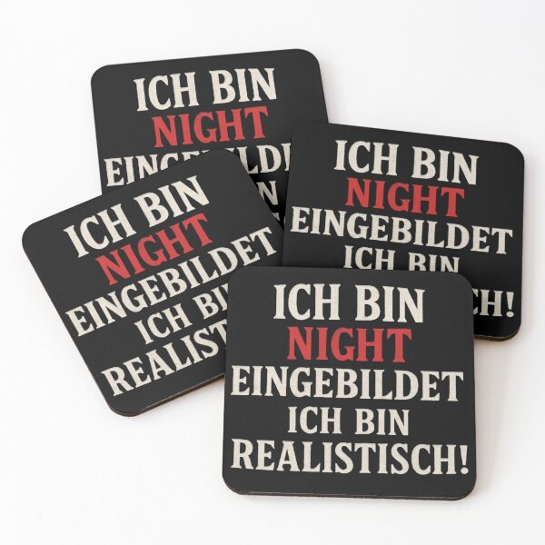 Item preview, I'm not conceited – I'm realistic! designed and sold by Elfonso.