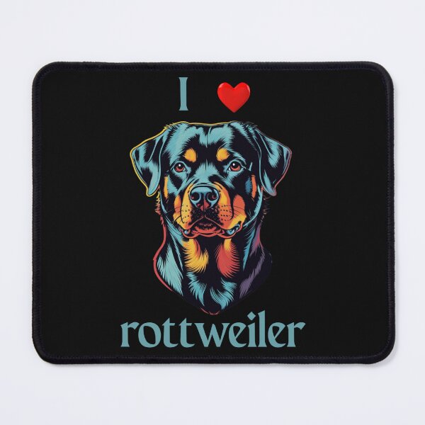 Item preview, I Love Rottweiler, Dog Lover, Gift for Dog Lovers designed and sold by YourCozyPattern.
