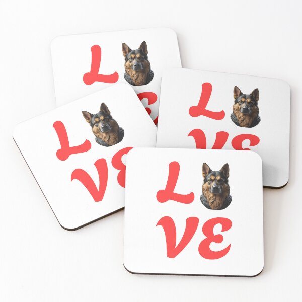 Item preview, Love German Shepherd, Dog Lover, Gift for Dog Lovers designed and sold by YourCozyPattern.