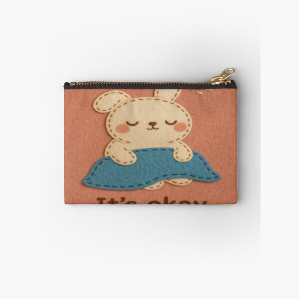 Item preview, "Sleepy Felt Bunny – It’s Okay to Rest" designed and sold by RJF-ANTG.