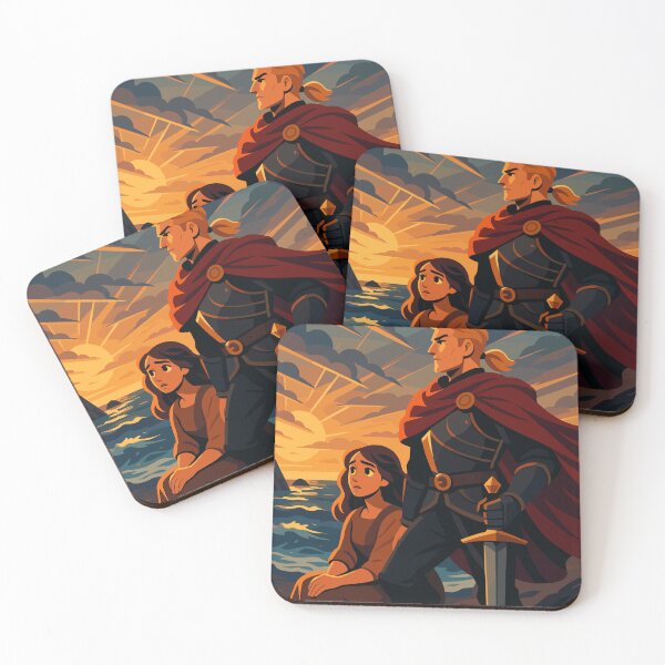 Item preview, Oath at Sunset – The Knight’s Vigil designed and sold by NeroKanji.