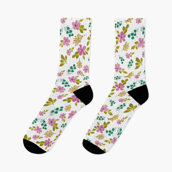 Item preview, 4 Pink Flowers - Watercolor Flower Bouquet  designed and sold by Orly Fuchs Galchen.