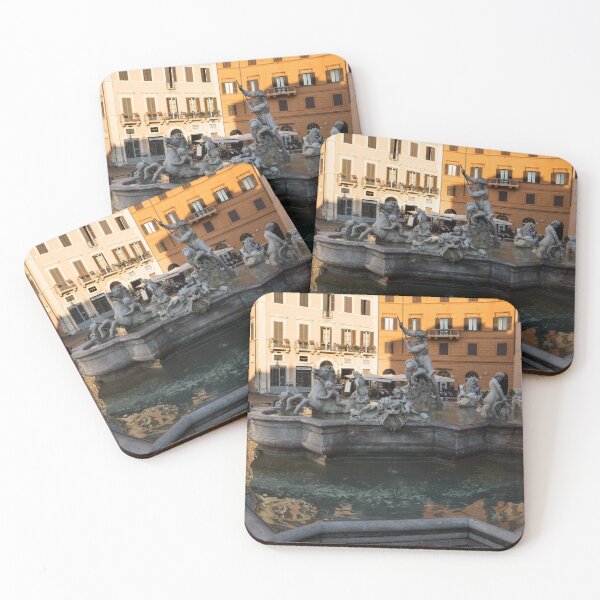 Item preview, Neptune Fountain - Piazza Navona, Rome, Italy designed and sold by Georgia Mizuleva.