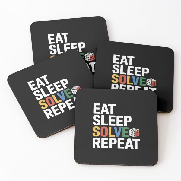 Item preview, Eat Sleep Solve Repeat Speed Cubing Puzzle Cube designed and sold by WindowStone.