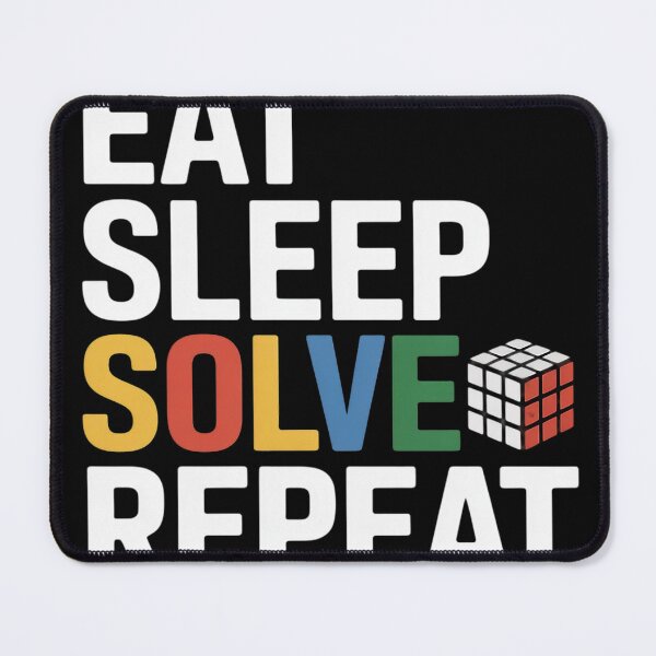Item preview, Eat Sleep Solve Repeat Speed Cubing Puzzle Cube designed and sold by WindowStone.