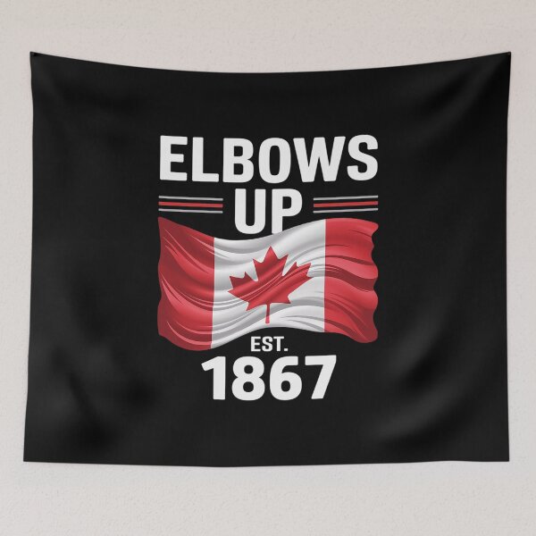 Item preview, Elbows Up Canada Est 1867 Proud Canadian designed and sold by LAZAR-EG.