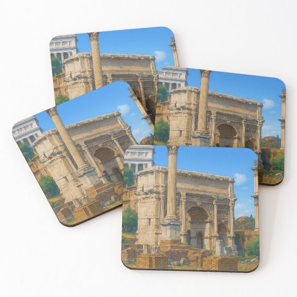 Item preview, Arch of Septimius Severus at Roman Forum designed and sold by KAI-Studio.