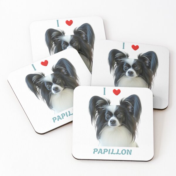 Item preview, I Love Papillon dog, Dog Lover, Gift for Dog Lovers designed and sold by YourCozyPattern.
