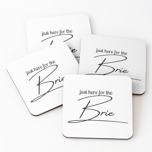Item preview, Cheese Lover French Sublimation Just Here for the Brie designed and sold by AnnySketches.
