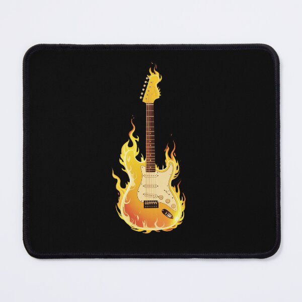 Item preview, Electric Guitar In Flames Gift Rock Guitar Lover designed and sold by LAZAR-EG.