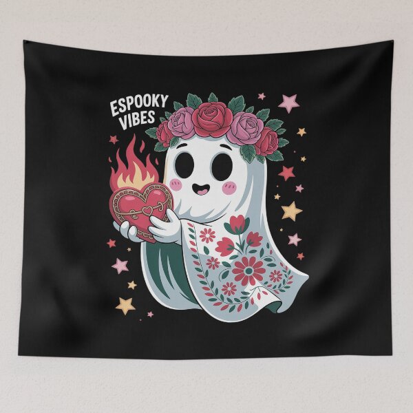 Item preview, espooky vibes maestra halloween spanish mexican teacher designed and sold by Hlz-0118.