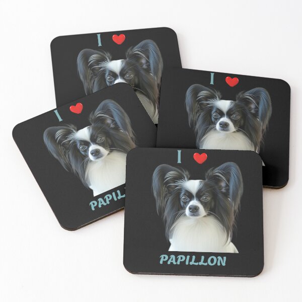 Item preview, I Love Papillon dog, Dog Lover, Gift for Dog Lovers designed and sold by YourCozyPattern.