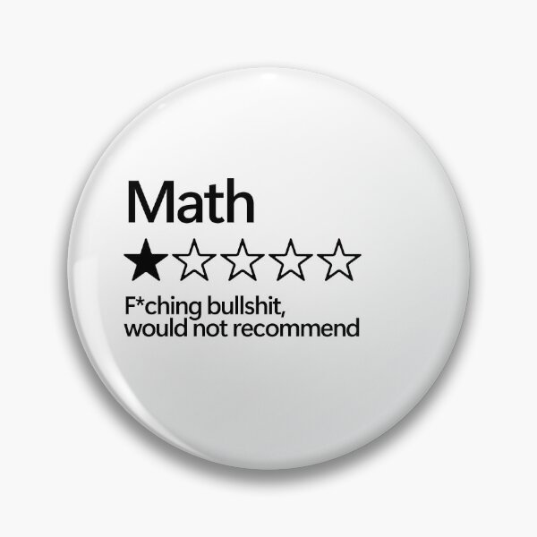 Item preview, Math would not recommend designed and sold by shitpostee.