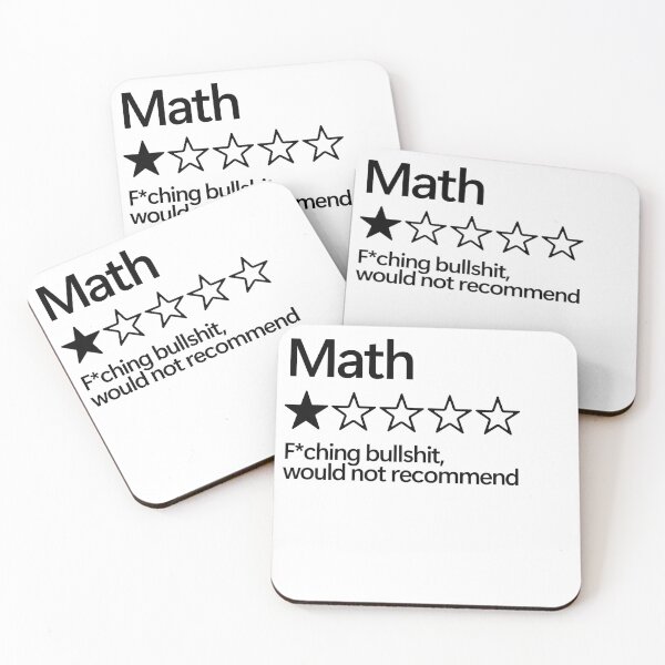 Item preview, Math would not recommend designed and sold by shitpostee.