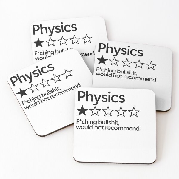 Item preview, Physics would not recommend designed and sold by shitpostee.