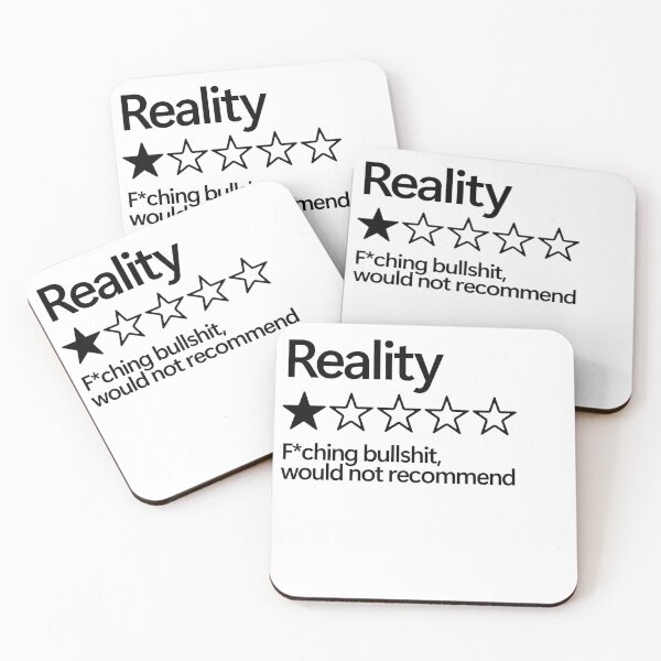 Item preview, Reality would not recommend designed and sold by shitpostee.