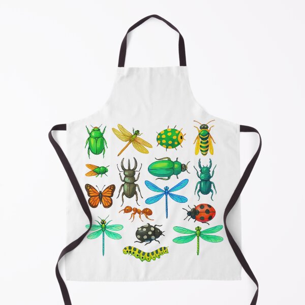 Item preview, Bright and Colorful Realistic Insects Collection designed and sold by ArtfulWeave.