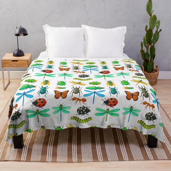 Item preview, Bright and Colorful Realistic Insects Collection designed and sold by ArtfulWeave.