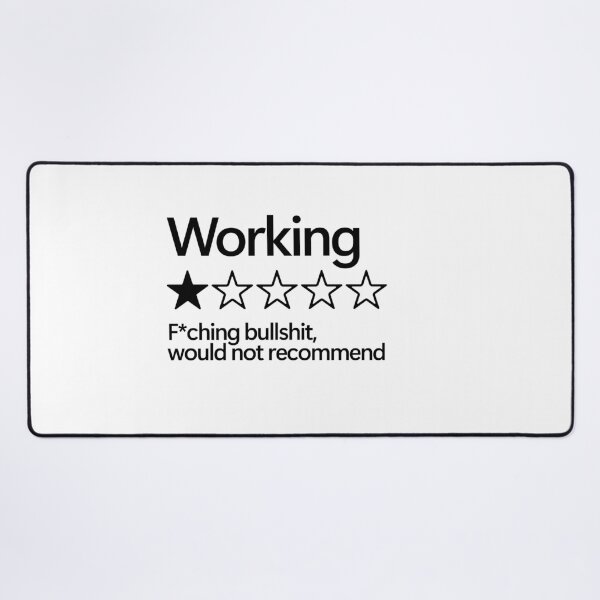 Item preview, Working would not recommend designed and sold by shitpostee.
