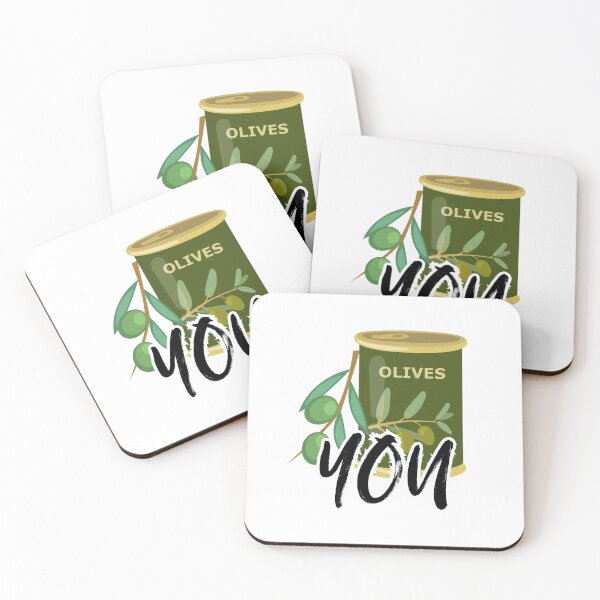 Item preview, Olive You Shirt – Cute Pun T-Shirt for Couples, Foodies, and Valentine Gifts designed and sold by SiakNiTonying.