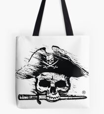 Pirates Adventure Mallorca Merchandise Skull White Tote Bag