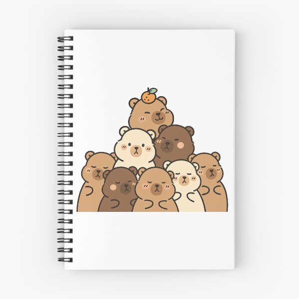 Item preview, Group of Bears in Mixed Colors with Cute Facial Expressions designed and sold by ArtfulWeave.