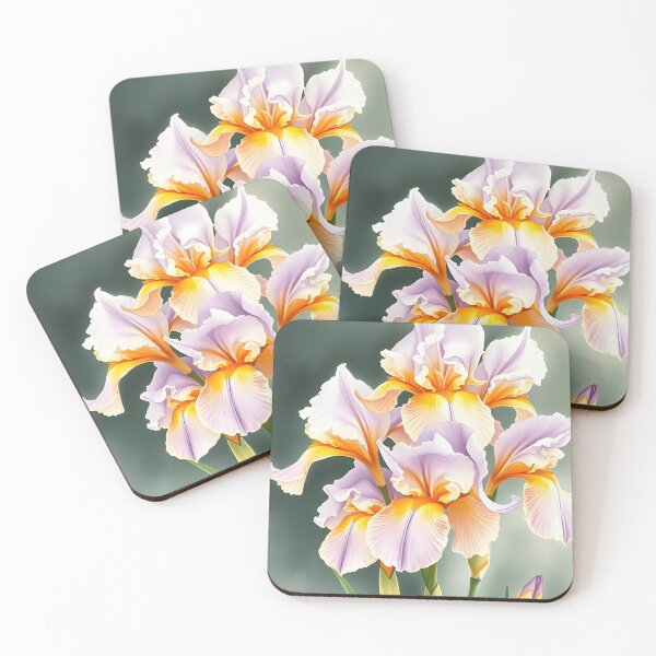 Item preview, Irises in full bloom designed and sold by 2-Seraphira.