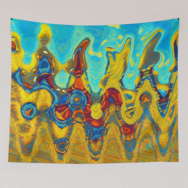 Item preview, Surging colors dance wildly designed and sold by Sigtrix.