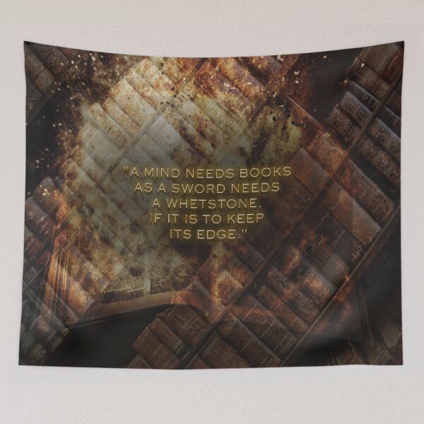 Item preview, A Mind Needs Books - Quote designed and sold by JackAsh.