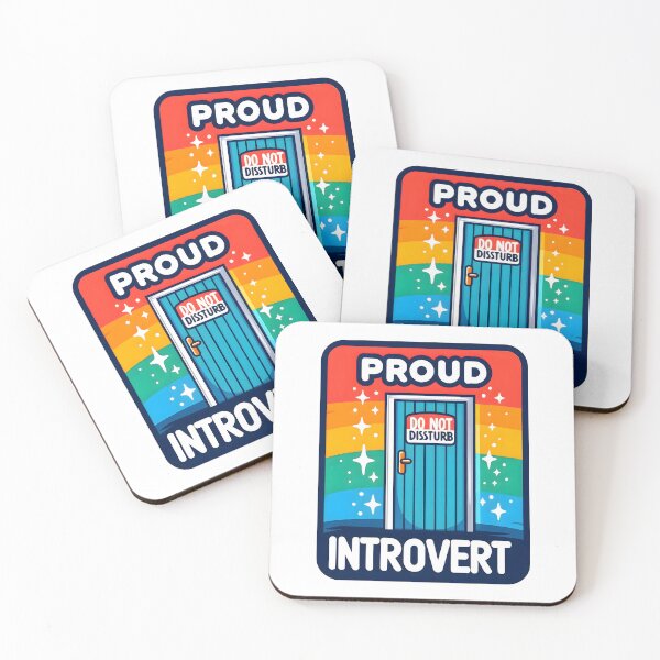 Item preview, proud introvert, introverts, do not disturb, sleeping designed and sold by TrueArtVibes.