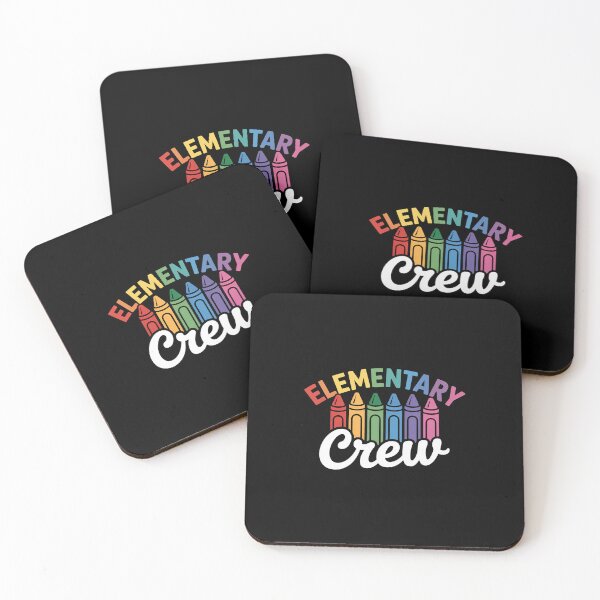 Item preview, Elementary Crew Cute Elementary Teacher Kids School designed and sold by LAZAR-EG.