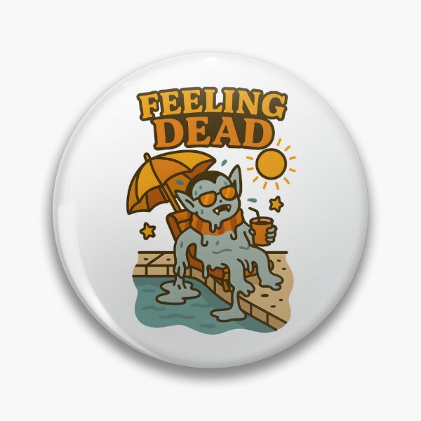 Item preview, Nosferasun – Melting Vampire Poolcore Comedy designed and sold by inkNext.