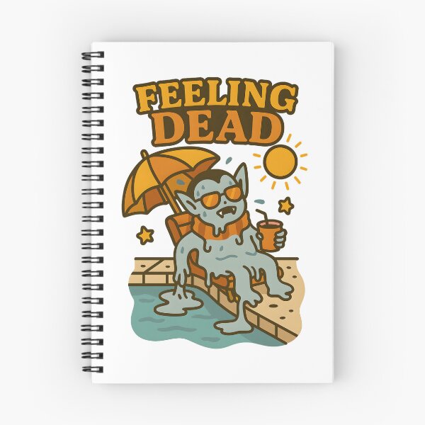 Item preview, Nosferasun – Melting Vampire Poolcore Comedy designed and sold by inkNext.