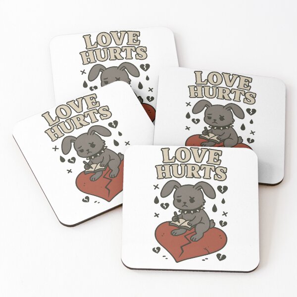 Item preview, Broken Beats & Bunny Hearts – Grunge Sadcore Vibes designed and sold by inkNext.