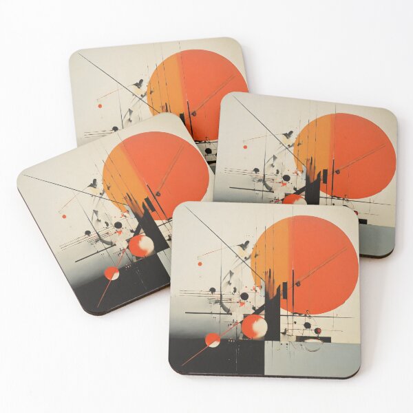 Item preview, Solar Construct – Abstract Sun & Geometry designed and sold by Zenvo.