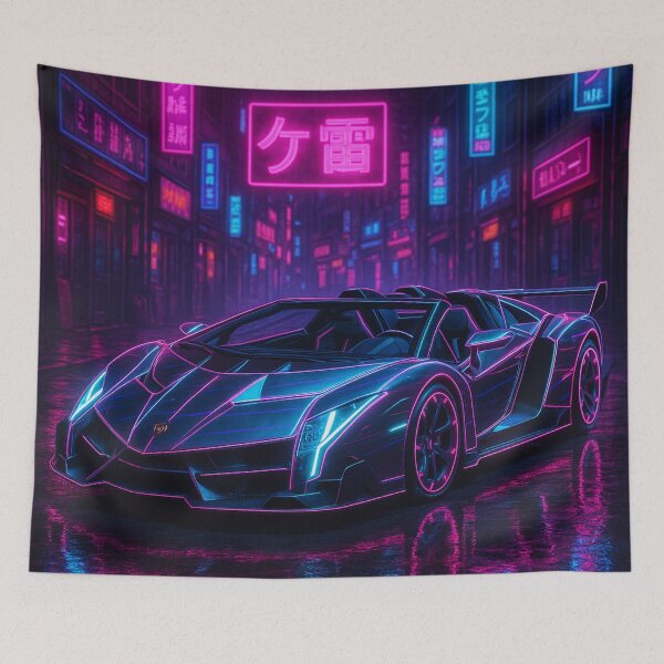 Item preview, Veneno Roadster Cyberpunk designed and sold by MarettariLey.