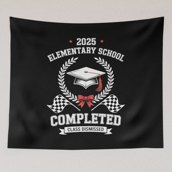 Item preview, Elementary School Completed Graduation 2025 Class Dismissed designed and sold by LAZAR-EG.