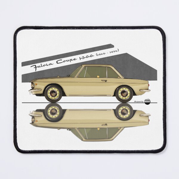 Item preview, Fulvia Coupé 1300 - 1965 -1974 - (Beige Mirabello) – Rally Roots in Style designed and sold by Azaziel.