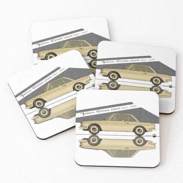 Item preview, Fulvia Coupé 1300 - 1965 -1974 - (Beige Mirabello) – Rally Roots in Style designed and sold by Azaziel.