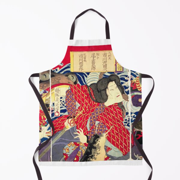 Item preview, "Jiraiya Story" from Kabuki Theater Scene– Japanese Ukiyo-e Art Print designed and sold by Ukiyoe Spirit.