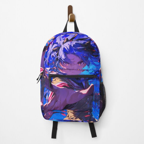 Item preview, Fujibayashi Kyou Clannad Misaka Mikoto Railgun Anime Intense Gaze Electric Blue Reach Action designed and sold by bolleykoldl.