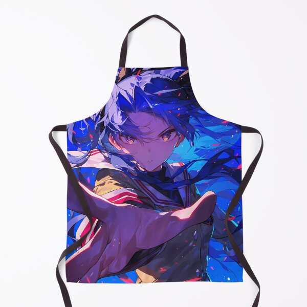 Item preview, Fujibayashi Kyou Clannad Misaka Mikoto Railgun Anime Intense Gaze Electric Blue Reach Action designed and sold by bolleykoldl.
