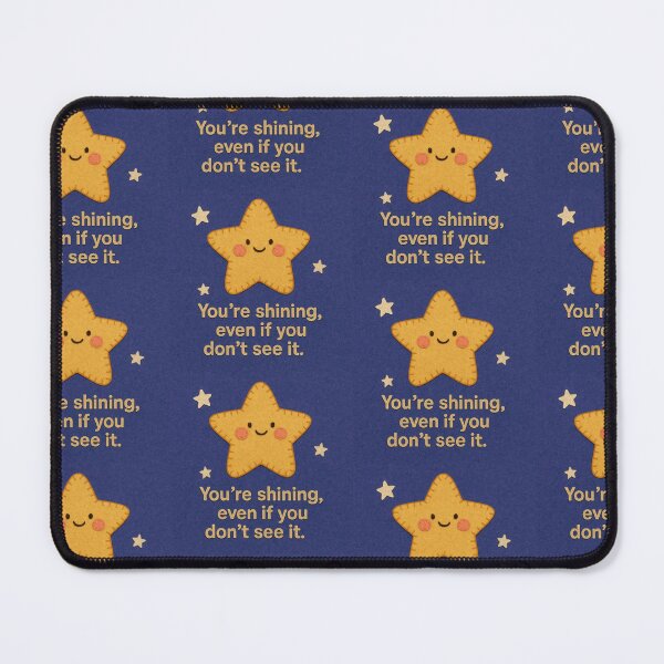 Item preview, "Felt Star – You’re Shining" designed and sold by RJF-ANTG.