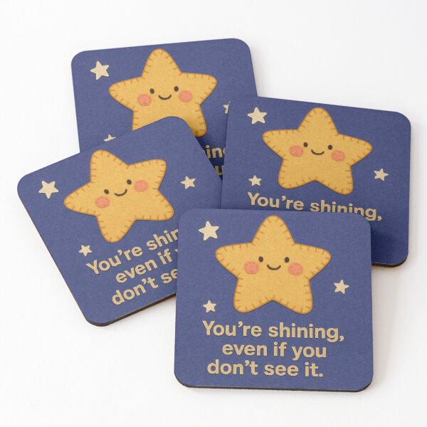 Item preview, "Felt Star – You’re Shining" designed and sold by RJF-ANTG.